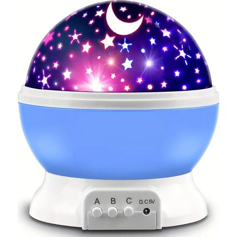 Proiettore di Luci e Stelle Atmosfera Galassie Colore Blu Luce Cameretta