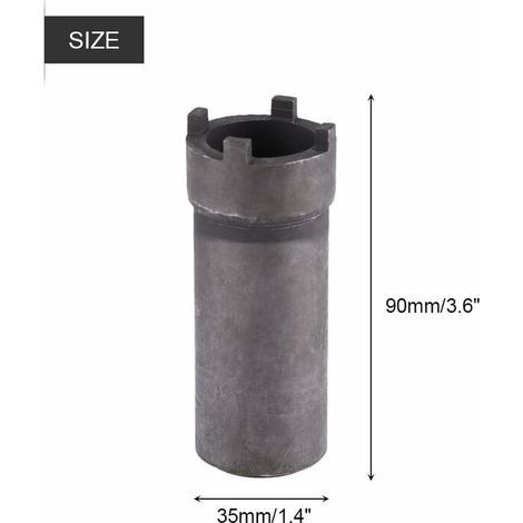 Keenso Outil Clé à Douille à Creneaux Outil d'Embrayage de Verrouillage Manchon de Moto GY6 Embrayage Manchon Vilebrequin 4 Griffes (1/4)