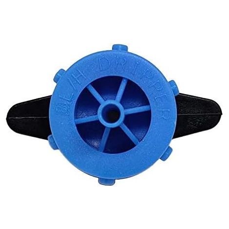 Goutteur Autocompensant - 20 Pièces - Polypropylène - Débit 8 L/h - Irrigation Jardin Et Agricole - Noir (1/3)