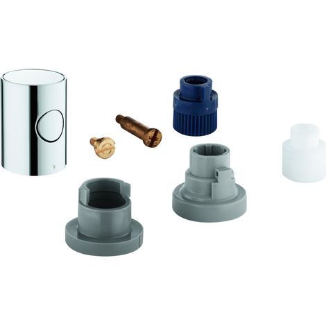 Grifo lavabo grohe eco control cromo 6 9 cm (1/2)