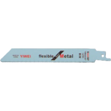 Coffret de lames pour scie sabre - bois et métal - 15 pièces (1/4)