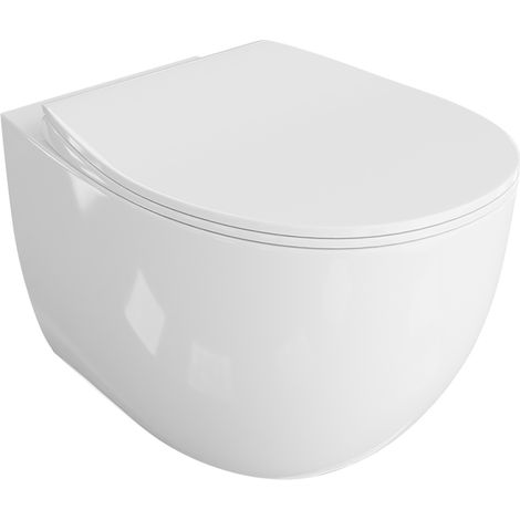 LAVITA Wand-WC  Hänge Toilette  Toilettenbecken  (1/5)