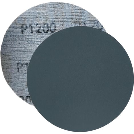 60 Pièces Papier Abrasif Humide et Sec 75mm Disque à Poncer P1200 (1/5)