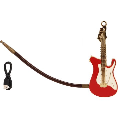 Guitare en forme de serrure à empreinte digitale Bluetooth APP intelligente pour maison, bagages, sac à dos, porte, entrepôt (1/5)