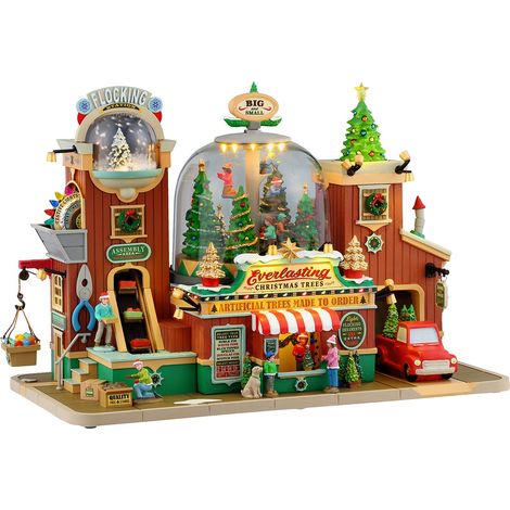 Everlasting Christmas Trees - LEMAX COD. 55324 adattatore (4.5 V) incluso
