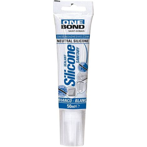 SILICONE NEUTRO 'SANITARY' tubetto - ml 50 bianco