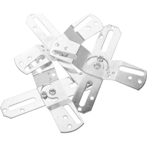 Kit de Fixation pour Lustres et Ventilateurs Support Mural et Plafond Stable Installation Rapide avec Accessoires Compatible Lampes Suspendues et Plafonniers (1/5)