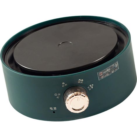Mini-réchaud électrique vertical à 360°, plaque chauffante portable de comptoir pour café, thé et chauffe-eau à domicile (220 V australiens). (1/5)