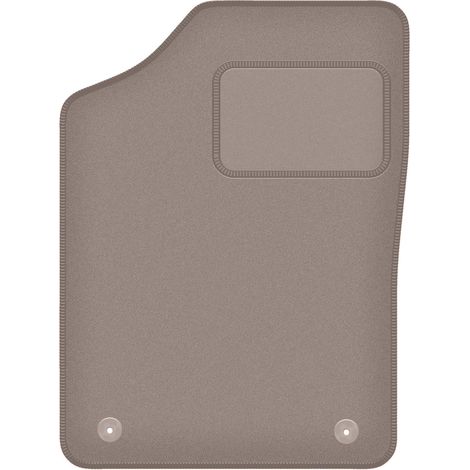 Alfombrilla de conductor beige para Citroën ZX hatchback (1991-1998)