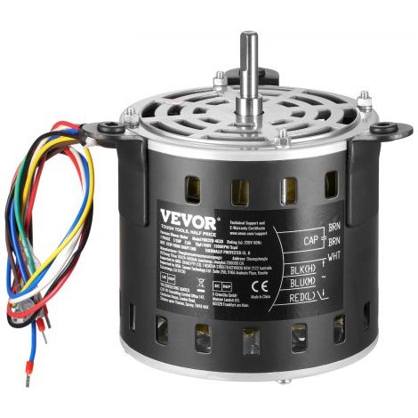 Moteur Ventilateur Four - 1/2 CV 2 - 6 A 3 Vitesses 1300/1100/800 (1/5)