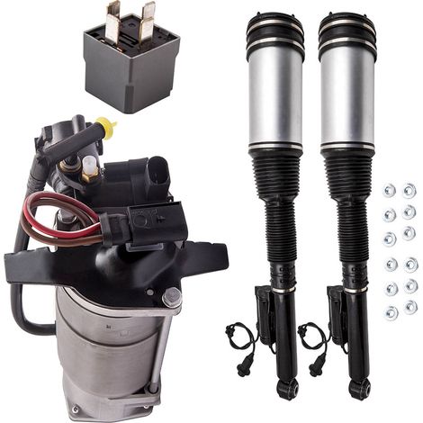 Paar Hinten Luftfederung + Kompressor for Mercedes S Klasse W220 airmatic (1/5)