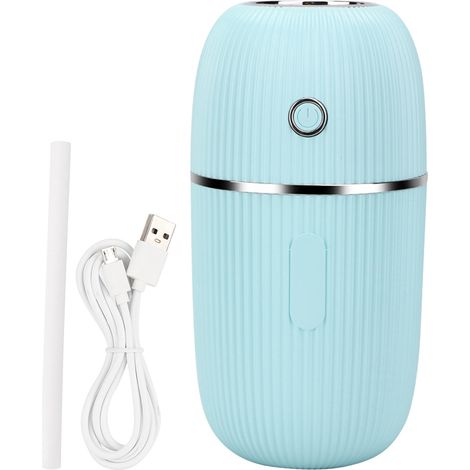 Diffuseur d'air aromatique portable pour maison et voiture - Humidificateur d'aromathérapie bleu (1/5)
