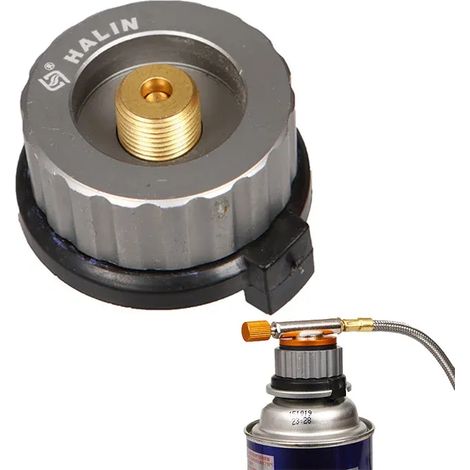 Convertisseur pour réchaud à gaz de camping, adaptateur pour brûleur à gaz et cartouche de gaz, accessoire pour réchaud de pique-nique extérieur, adaptateur de recharge de propane, réchauds de cuisine (1/5)