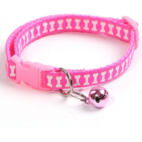 Collier Pour Chien - Cordon Bleu Fin En Polyester - Ajustable - Anneau D Métallique - Fermoir Plastique Robuste - 1 Pièce (1/5)
