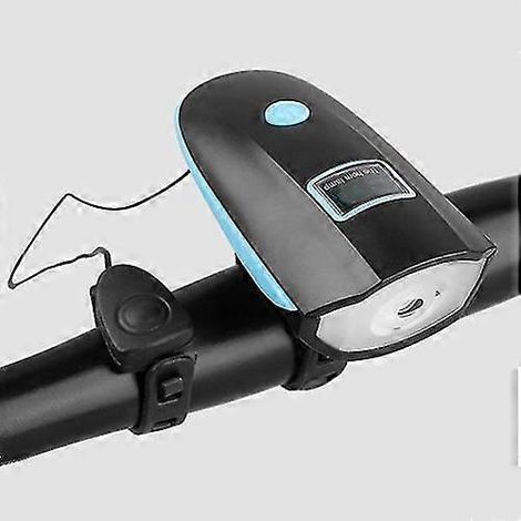 Phare LED pour VTT, lampe torche éblouissante, chargeur USB, klaxon, sonnette et accessoires pour VTT (1/5)