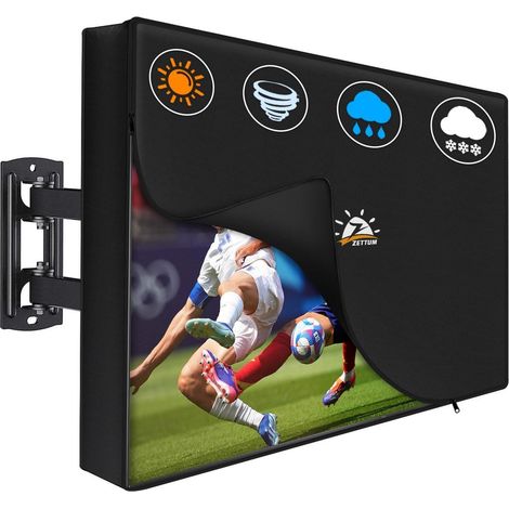 TV Abdeckung 48-50 Zoll, Wasserdicht & UV-Beständig, Heavy Duty Outdoor Schutzhülle (1/5)
