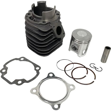 WBS100 motorcycle cylinder liner, compatible with Yamaha BWS 100, YW100 and Zuma 100 cylinders. (1/4)
