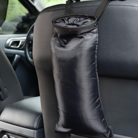 Sac poubelle pour appuie-tête arrière de voiture. (1/5)