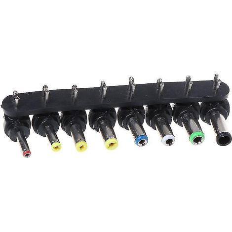 Adaptateur secteur universel 8 en 1 pour ordinateur portable (prise jack)
