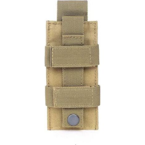 Étui pour Lampe de Poche Pochette Porte Lampe Torche Molle pour Randonnée Camping en Plein Air (1/4)