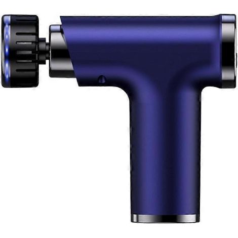 Pistolet de massage électrique multifonctionnel à 9 vitesses pour les fascias, avec fonction chaud/froid, pour une utilisation à domicile ou comme masseur portatif. (1/5)
