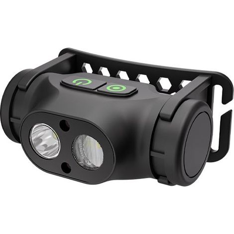 Lampe Frontale LED Ultra Puissante, Lot de 2 Lampe Frontale Rechargeable USB C avec 4 Modes Détecteur de Mouvement Étanche Magnétique Légère Grande Autonomie pour Bricolage Randonnée (1/5)