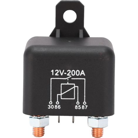Start Relay Small 200A Normally Open 4 Pin Automotive Marine Distribution Control Equipment 12V (1/5)