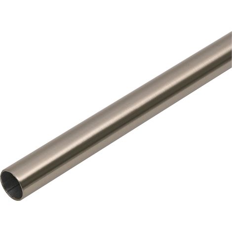 Relingrohr Ø 16 mm, Länge 1500 mm, Stahl Edelstahl Effekt