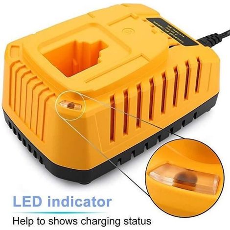 Chargeur de rechange pour DC9310 Dewalt 7.2V à 18V Ni-Cd Ni-Mh Batterie de remplacer Chargeur outil de puissance électrique DW9091 (1/4)