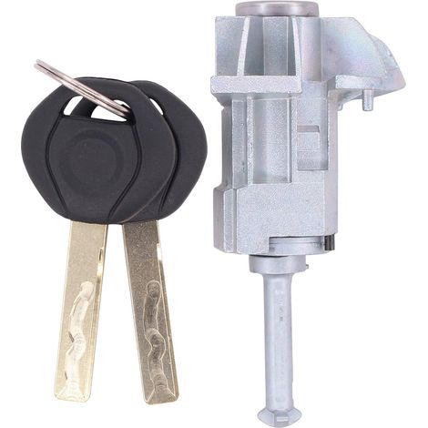 Cilindro serratura porta anteriore destra con 2 chiavi per BMW Serie 3 E46 1998-2007 51217019975 (1/5)