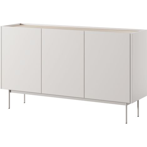 Commode Kelowna K144 - Cachemire, Chêne - Largeur 144 cm, Hauteur 83 cm, Profondeur 37 cm (1/5)