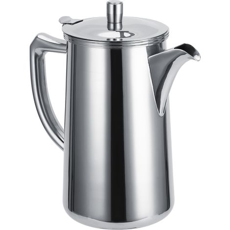 Carafe multifonctionnelle en acier inoxydable 304 : théière, carafe à jus, carafe à café filtre. (1/5)