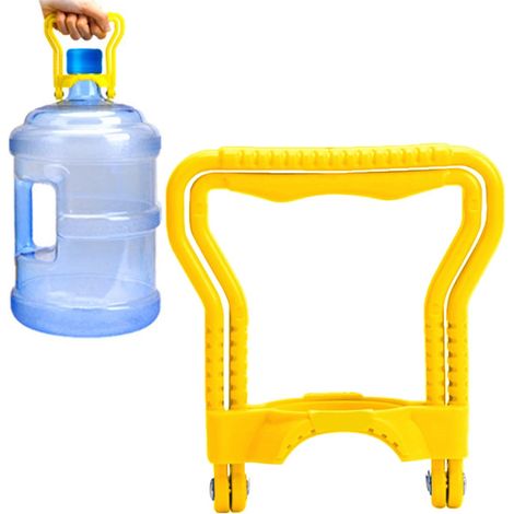 Poignée de Levage pour Bidons d'eau - Lifter Ergonomique Résistant de Transport Portable pour Seaux,pour Usage à la Maison, Salle de Sport, Bureau, BBQ, Camping, Randonnée (1/5)