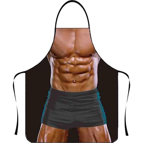 Tablier humour homme/femme – anti-huile/poussière – cadeau drôle – barbecue/fête/EVJF