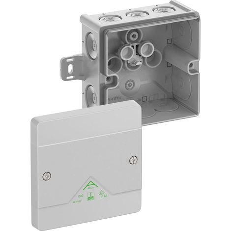 SPELSBERG 80440101 BOÎTE DE JONCTION (L X L X H) 102 X 102 X 57 MM GRIS IP66 1 PIÈCE