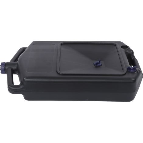Bac de récupération d'huile et de liquide de refroidissement 8L grande capacité, étanche, pour boîte de vitesses, boîte de vitesses et réservoir de carburant (voiture/moto). (1/5)