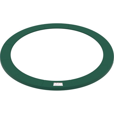 SONGMICS Coussin de Protection de Trampoline, Coussin de Sécurité de Remplacement, Diamètre 427 cm, Largeur 30 cm, Résistant aux Rayons UV, Anti-déchirure, Protection Bordure, Vert Jungle (1/5)