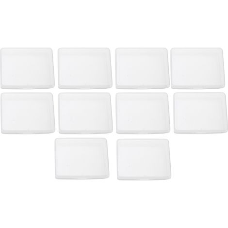 Boîte de Rangement Transparente 10 pièces pour Outils de Tatouage, Étui Portable et Compact (1/5)