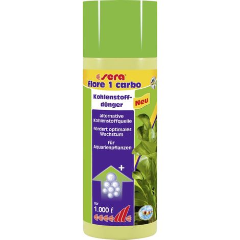 Sera Dünger für Aquarienpflanzen Flore 1 Carbo 250 ml Pflanzendünger