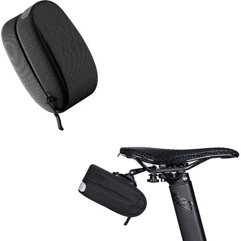 Borsa da bicicletta Enlee impermeabile, staccabile e da posizionare sotto la sella, con maniglia. (1/4)