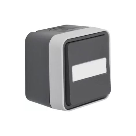Berker Wechselschalter beleuchtet lichtgrau 30763555 (1/2)
