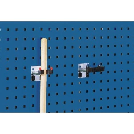 Support d'outil D.15-25mm flex. avec plaque de base large pour plaques perforées (1/3)