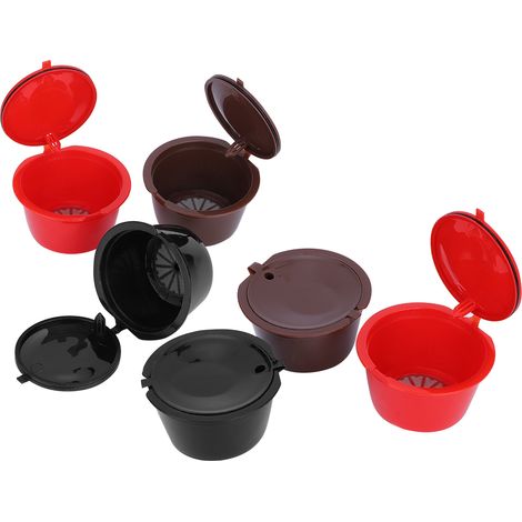 Ensemble de 3 porte-filtres à capsules pour machines à café Dolce Gusto (1/5)