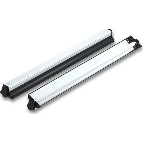 Kit di illuminazione Repti-Zoo Pro T5 da 57 cm - Lampada fluorescente UVB da 24 W (1/5)