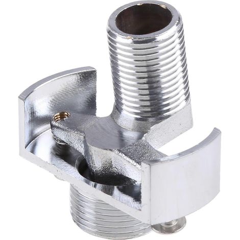 Raccords de robinet d'angle à vis excentrée allongée, réglables à 40 degrés, longs (1/5)