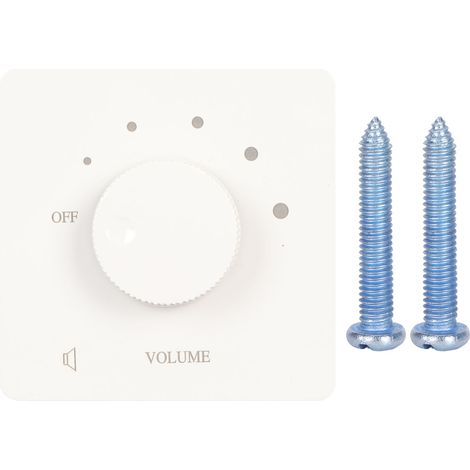 Potenziometro del volume bianco da 50 W - 5 velocità per altoparlanti domestici (1/5)