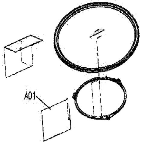 Ersatzteil - Micaplatte (Kennzeichnung A01) - - ESSENTIEL B