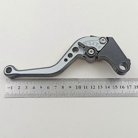 Accessoires pour guidon d'embrayage modifié MSX125, CB400, CB190R et CBR600 : poignée gauche, klaxon d'embrayage, biellette de direction (gris 1) (1/5)