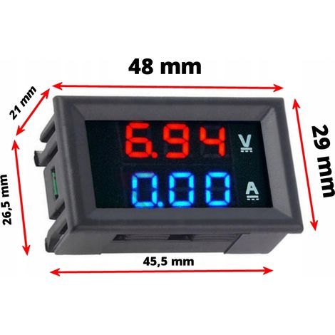 Gleichstrom-Voltmeter/Amperemeter (100 A, 100 V) (1/5)