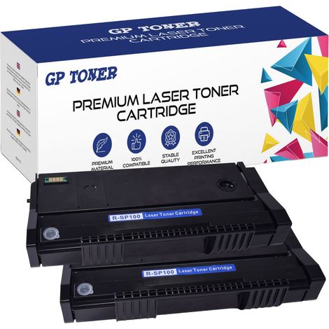 2 Toner für Ricoh GP-R100 x2 (1/5)